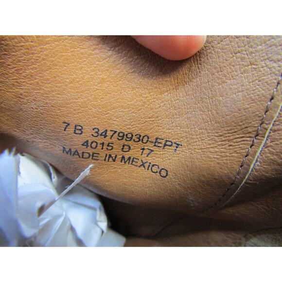 FRYE Womens Size 7 B Brown Suede Zip High Ankle Boots - Picture 10 of 11